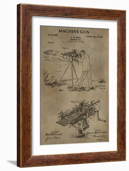 Machine Gun, 1899-Dan Sproul-Framed Art Print