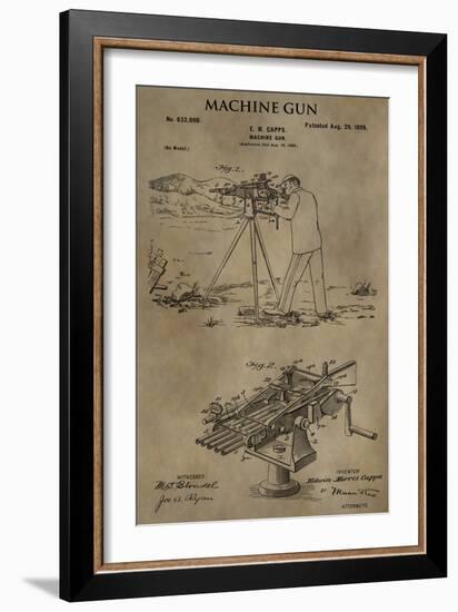 Machine Gun, 1899-Dan Sproul-Framed Art Print