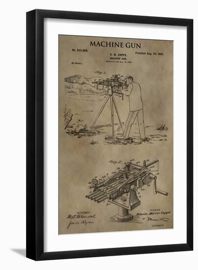 Machine Gun, 1899-Dan Sproul-Framed Art Print