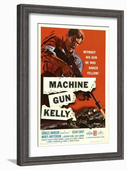 Machine Gun Kelly, 1958-null-Framed Art Print