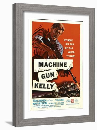 Machine Gun Kelly, 1958-null-Framed Art Print