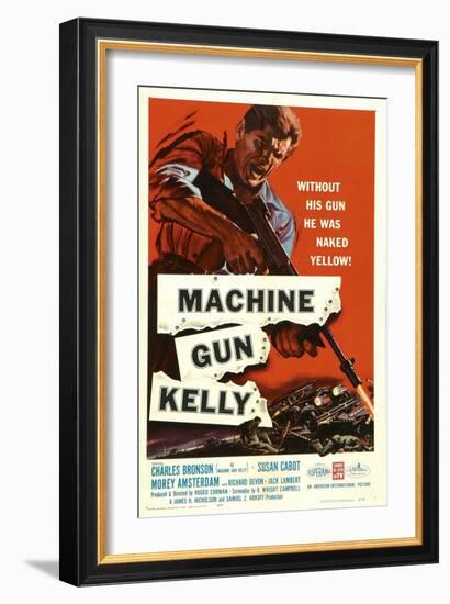 Machine Gun Kelly, 1958-null-Framed Art Print