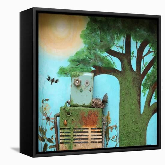 Machine of Loving Grace I-Cody Alice Moore-Framed Stretched Canvas