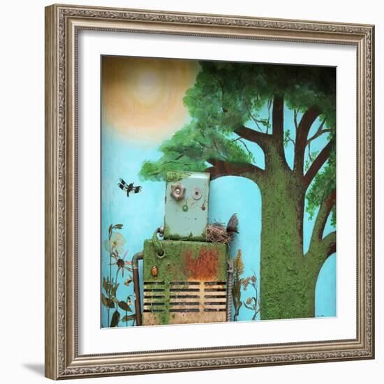 Machine of Loving Grace I-Cody Alice Moore-Framed Art Print