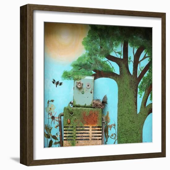 Machine of Loving Grace I-Cody Alice Moore-Framed Art Print