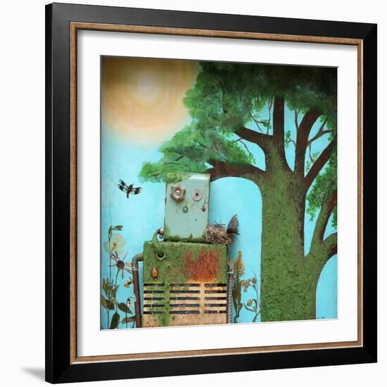 Machine of Loving Grace I-Cody Alice Moore-Framed Art Print