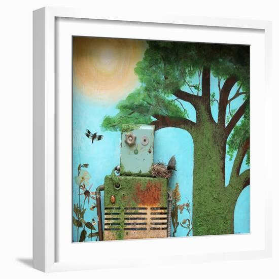 Machine of Loving Grace I-Cody Alice Moore-Framed Art Print