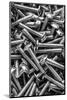 Machine Screws Macro Vertical-Steve Gadomski-Mounted Photographic Print