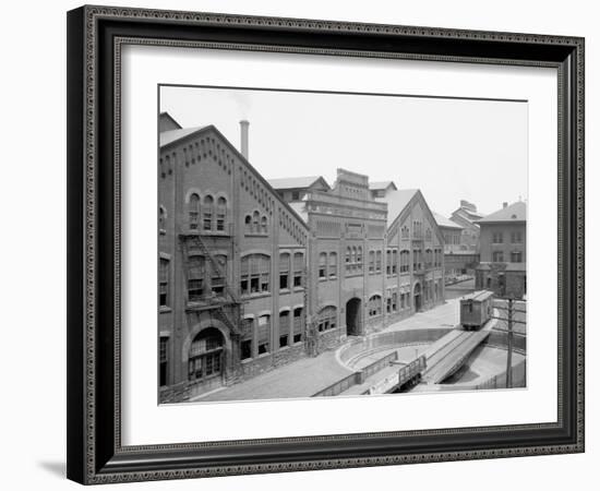 Machine Shop, the Westinghouse Air-Brake Co., Wilmerding, Pa.-null-Framed Photo