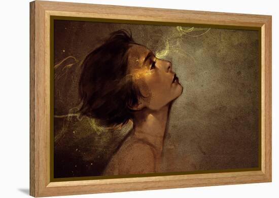 Machines-Charlie Bowater-Framed Stretched Canvas