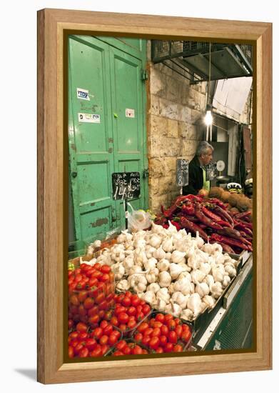 Machne Yehuda Market, Jerusalem, Israel-David Noyes-Framed Premier Image Canvas