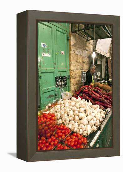 Machne Yehuda Market, Jerusalem, Israel-David Noyes-Framed Premier Image Canvas