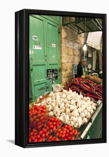 Machne Yehuda Market, Jerusalem, Israel-David Noyes-Framed Premier Image Canvas