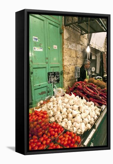 Machne Yehuda Market, Jerusalem, Israel-David Noyes-Framed Premier Image Canvas