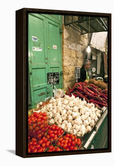 Machne Yehuda Market, Jerusalem, Israel-David Noyes-Framed Premier Image Canvas