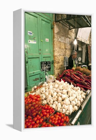 Machne Yehuda Market, Jerusalem, Israel-David Noyes-Framed Premier Image Canvas