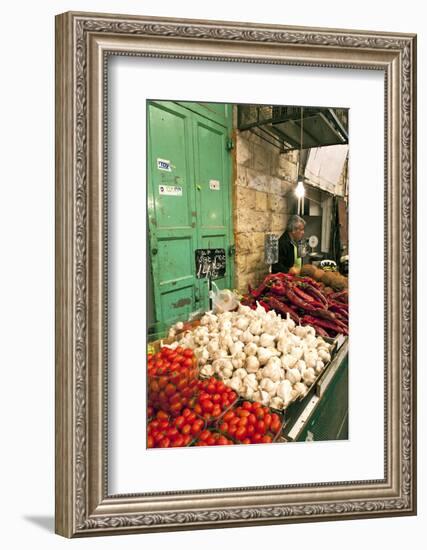 Machne Yehuda Market, Jerusalem, Israel-David Noyes-Framed Photographic Print