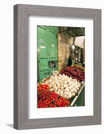 Machne Yehuda Market, Jerusalem, Israel-David Noyes-Framed Photographic Print