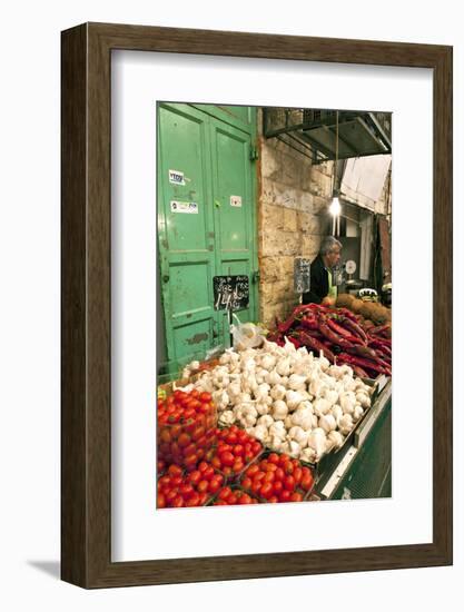 Machne Yehuda Market, Jerusalem, Israel-David Noyes-Framed Photographic Print