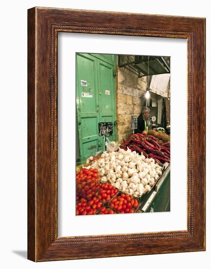 Machne Yehuda Market, Jerusalem, Israel-David Noyes-Framed Photographic Print