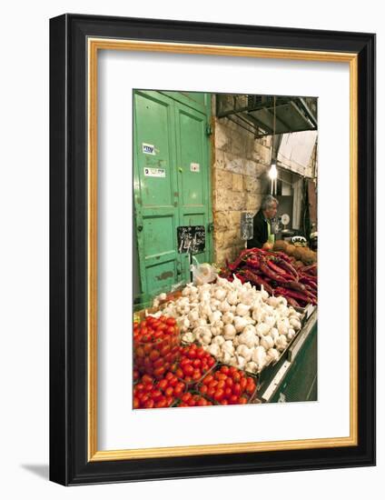 Machne Yehuda Market, Jerusalem, Israel-David Noyes-Framed Photographic Print