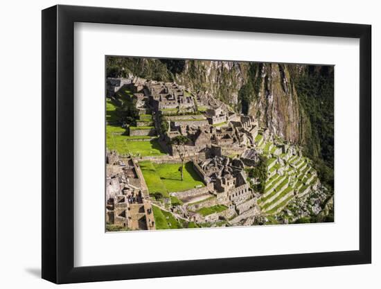 Machu Picchu Inca Ruins, UNESCO World Heritage Site, Cusco Region, Peru, South America-Matthew Williams-Ellis-Framed Photographic Print