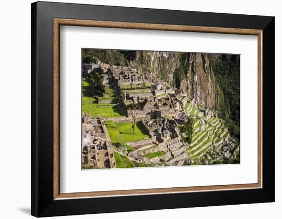 Machu Picchu Inca Ruins, UNESCO World Heritage Site, Cusco Region, Peru, South America-Matthew Williams-Ellis-Framed Photographic Print