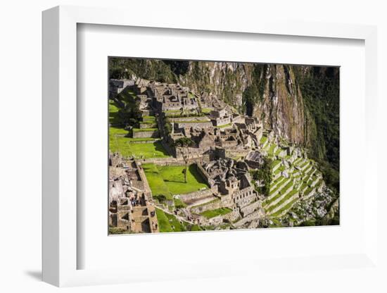 Machu Picchu Inca Ruins, UNESCO World Heritage Site, Cusco Region, Peru, South America-Matthew Williams-Ellis-Framed Photographic Print