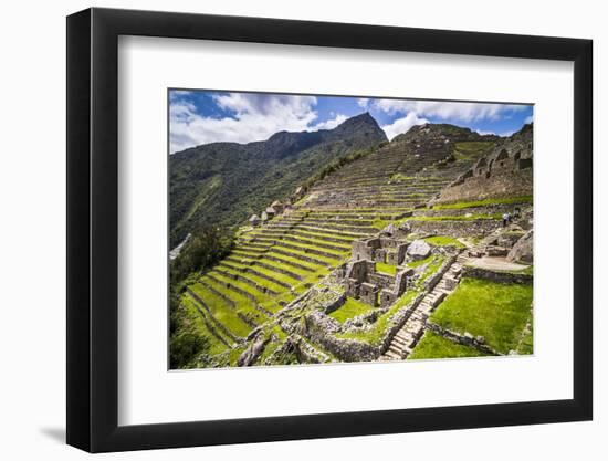 Machu Picchu Inca Ruins, UNESCO World Heritage Site, Cusco Region, Peru, South America-Matthew Williams-Ellis-Framed Photographic Print