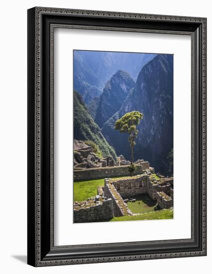 Machu Picchu Inca Ruins, UNESCO World Heritage Site, Cusco Region, Peru, South America-Matthew Williams-Ellis-Framed Photographic Print