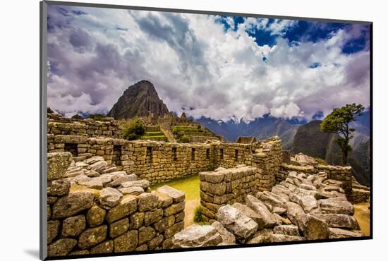 Machu Picchu Incan Ruins, UNESCO World Heritage Site, Sacred Valley, Peru, South America-Laura Grier-Mounted Photographic Print