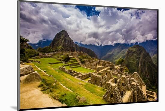 Machu Picchu Incan Ruins, UNESCO World Heritage Site, Sacred Valley, Peru, South America-Laura Grier-Mounted Photographic Print