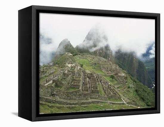 Machu Picchu, Lost City of the Incas, Peru-Doug Allan-Framed Premier Image Canvas