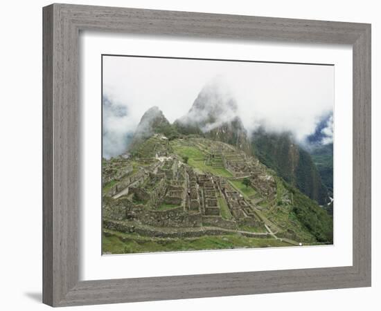 Machu Picchu, Lost City of the Incas, Peru-Doug Allan-Framed Photographic Print