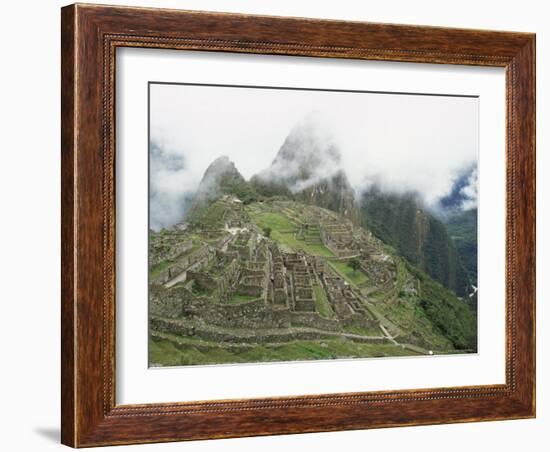 Machu Picchu, Lost City of the Incas, Peru-Doug Allan-Framed Photographic Print