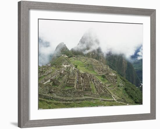 Machu Picchu, Lost City of the Incas, Peru-Doug Allan-Framed Photographic Print