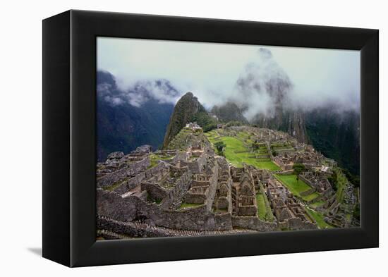 Machu Picchu Peru-null-Framed Stretched Canvas