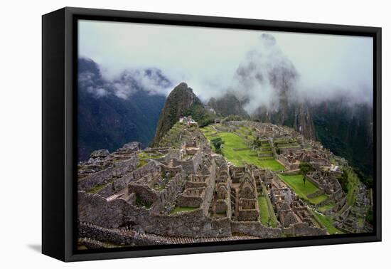 Machu Picchu Peru-null-Framed Stretched Canvas