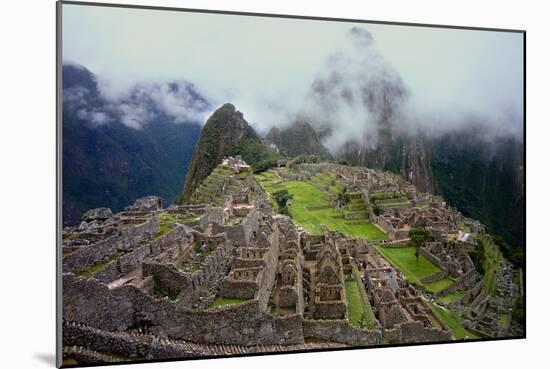 Machu Picchu Peru-null-Mounted Photo