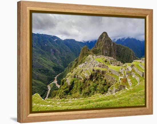 Machu Picchu Ruins, UNESCO World Heritage Site, Cusco Region, Peru, South America-Karol Kozlowski-Framed Premier Image Canvas