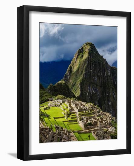 Machu Picchu Ruins, UNESCO World Heritage Site, Cusco Region, Peru, South America-Karol Kozlowski-Framed Photographic Print