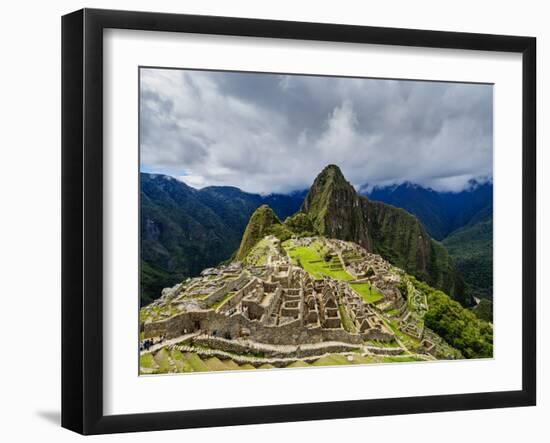 Machu Picchu Ruins, UNESCO World Heritage Site, Cusco Region, Peru, South America-Karol Kozlowski-Framed Photographic Print