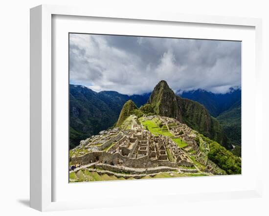 Machu Picchu Ruins, UNESCO World Heritage Site, Cusco Region, Peru, South America-Karol Kozlowski-Framed Photographic Print