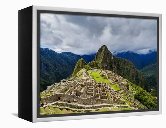 Machu Picchu Ruins, UNESCO World Heritage Site, Cusco Region, Peru, South America-Karol Kozlowski-Framed Premier Image Canvas