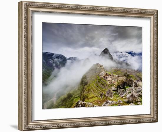 Machu Picchu Ruins, UNESCO World Heritage Site, Cusco Region, Peru, South America-Karol Kozlowski-Framed Photographic Print