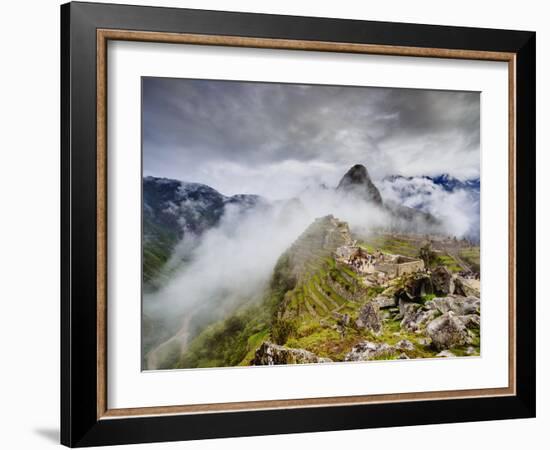 Machu Picchu Ruins, UNESCO World Heritage Site, Cusco Region, Peru, South America-Karol Kozlowski-Framed Photographic Print