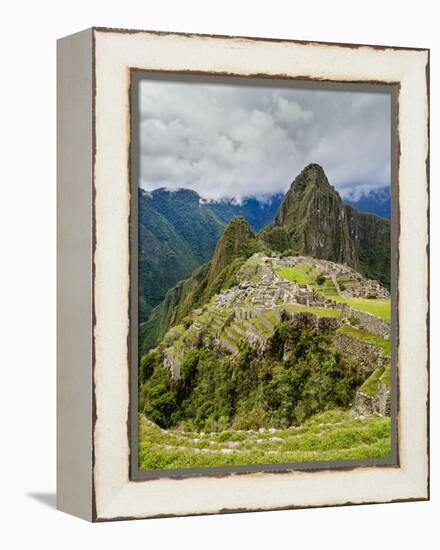 Machu Picchu Ruins, UNESCO World Heritage Site, Cusco Region, Peru, South America-Karol Kozlowski-Framed Premier Image Canvas