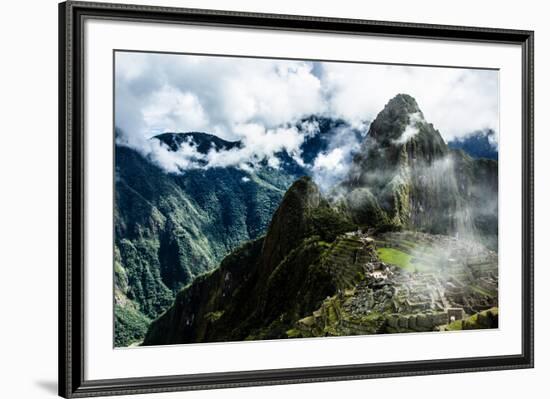 Machu Picchu, the Ancient Inca City in the Andes, Peru-Curioso Travel Photography-Framed Photographic Print