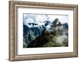 Machu Picchu, the Ancient Inca City in the Andes, Peru-Curioso Travel Photography-Framed Photographic Print