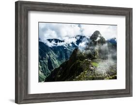 Machu Picchu, the Ancient Inca City in the Andes, Peru-Curioso Travel Photography-Framed Photographic Print